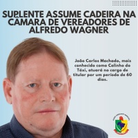 SUPLENTE ASSUME CADEIRA NA CÂMARA DE VEREADORES DE ALFREDO WAGNER
